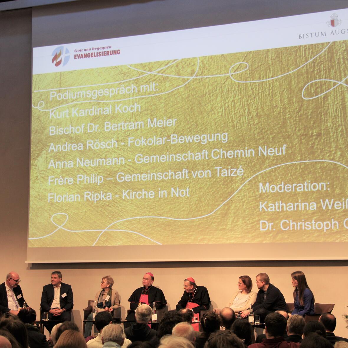 Spannende Gäste gaben auf dem Podium einen Einblick in ihre Erfahrungen. 