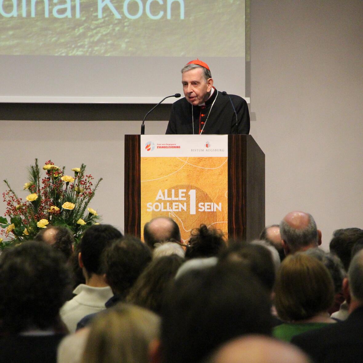 Kurt Kardinal Koch aus Rom sprach in zwei Vorträgen über das Verhältnis von Einheit und Evangelisierung